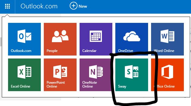 outlook with sway